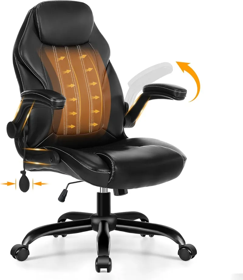 Ylzyxal Office Desk Chair, Black